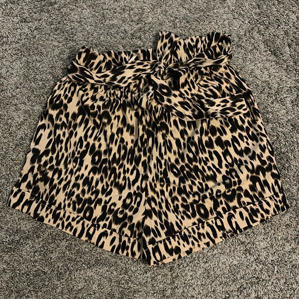 Medium Cheetah Print Pull On short